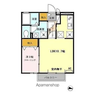 マーメゾンM【1階】の間取り