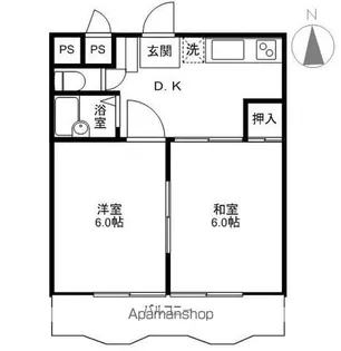 ペガサス座エニフ【2階】の間取り