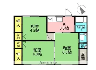 宮城県柴田郡柴田町槻木白幡3丁目【一戸建】の間取り