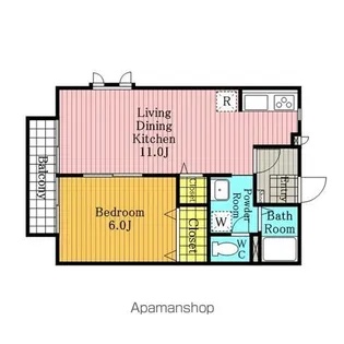 グランドガーデンOMIYA【103号室号室】の間取り
