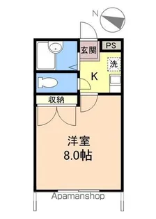 ラ・フローラ【3階】の間取り