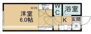 ベルトピア仙台13【102号室】の間取り