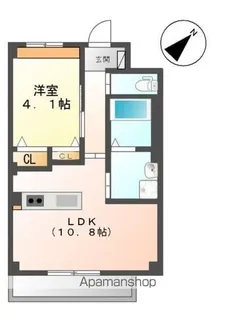 埼玉県戸田市氷川町1丁目【マンション】の間取り