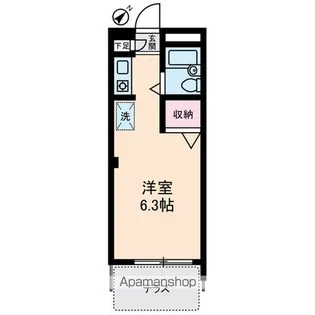 CASADEROSA(旧レジデンス田中)【1階】の間取り