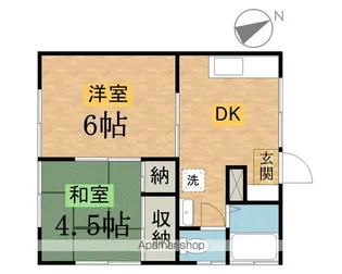 サニーグリーン【201号室】の間取り