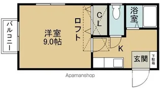カモミールハウス【1階】の間取り
