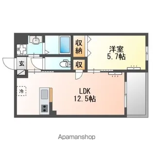 サンジュ(Sanju)【2階】の間取り