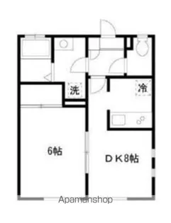 ライズ新杉田【1階】の間取り