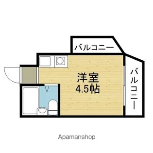 ルネッサンス32番館【3A号室】の間取り