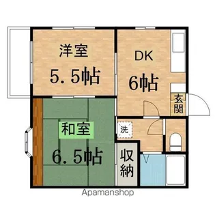 クレール【2階】の間取り