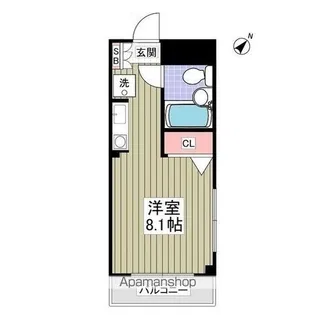 レイルビル【2階】の間取り