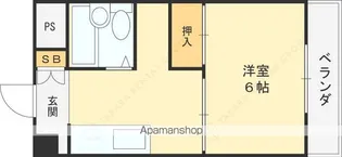 リビーナ東花園【2階】の間取り