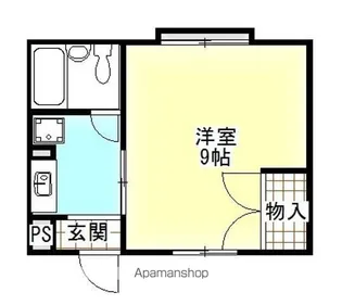 丸石ハイツ【202号室】の間取り