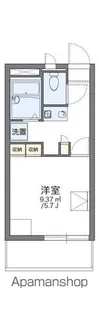 レオパレス千石西【205号室】の間取り