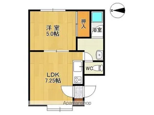 シティコーポ114A【202号室】の間取り