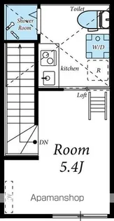 RITZ COURT 立花【2階】の間取り