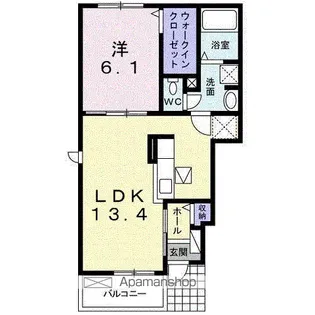 ドリーム20 A【1階】の間取り
