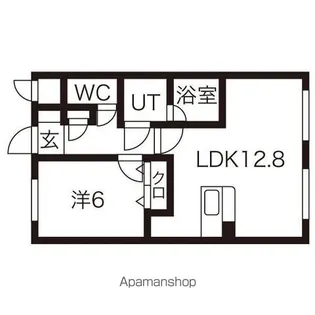 リヴェール月が丘【2階】の間取り