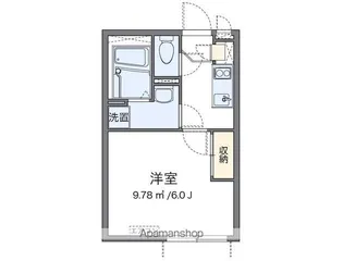 クレイノラメールエムズ【1階】の間取り