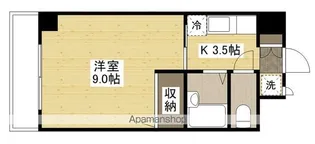 ラフィーネ幟町【4階】の間取り