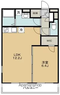 マイキャッスルふじみ【1階】の間取り