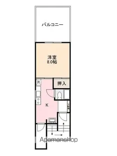 シノミヤビル【4階】の間取り