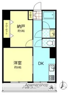 峰マンション【2階】の間取り