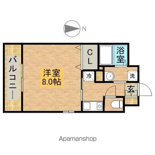 サン・名駅南ビル【8階】の間取り