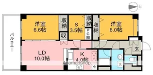 ヴィラコートSEI【3階】の間取り