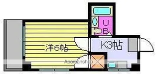 コーポ上野【305号室】の間取り