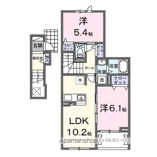 GRANDE MAISON【2階】の間取り