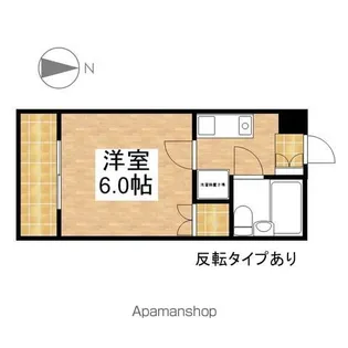 エステート大須【1階】の間取り