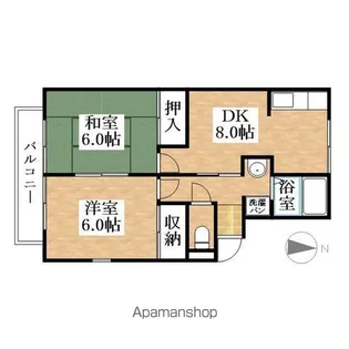 ファインA【2階】の間取り