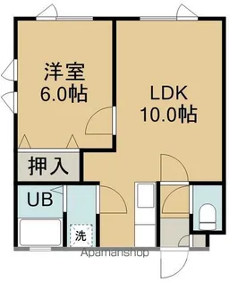 ノースガーデン【1階】の間取り