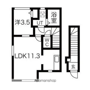 SUPERIOR(スーペリア)【201号室】の間取り