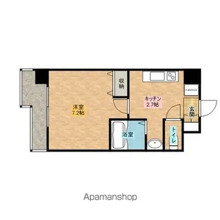 レジディア仙台原ノ町【9階】の間取り