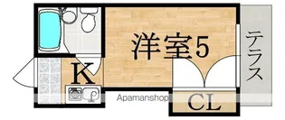 アートハウスなら【2階】の間取り