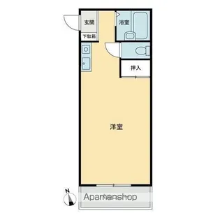 メゾンド西宝町【207号室】の間取り