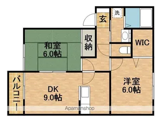 ソレジオN【2階】の間取り
