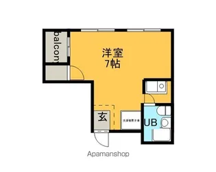 石川ビル【3階】の間取り