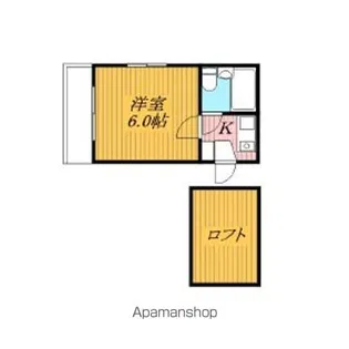 ジュネパレス千葉第08【2階】の間取り
