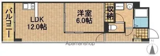 シティプレイス【6階】の間取り