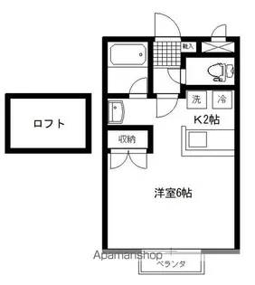 サニーハイツ【105号室】の間取り