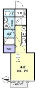 エターナル勝田台【2階】の間取り