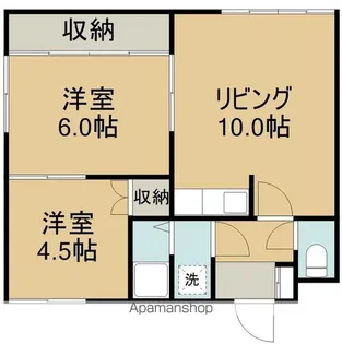 はらだ荘(ハラダソウ)【101号室】の間取り