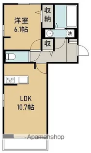 レフアなないろの里【1階】の間取り