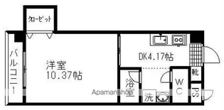 第8みのりハイツ福音寺【302号室】の間取り