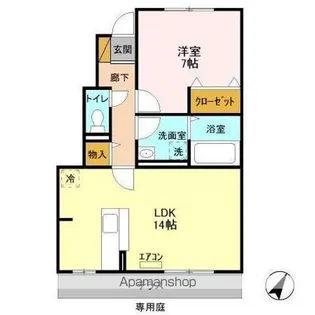 ウインド フィル【1階】の間取り