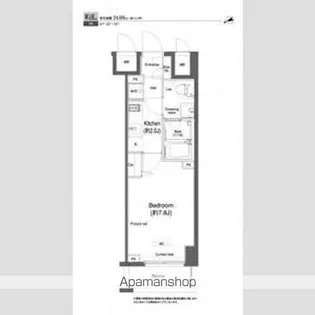 プラウドフラット鶴見Ⅰ【4階】の間取り