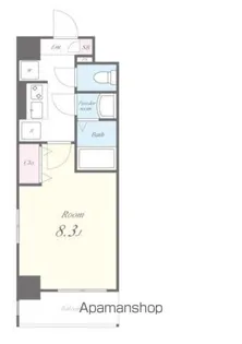 ブランピュール木場公園【4階】の間取り